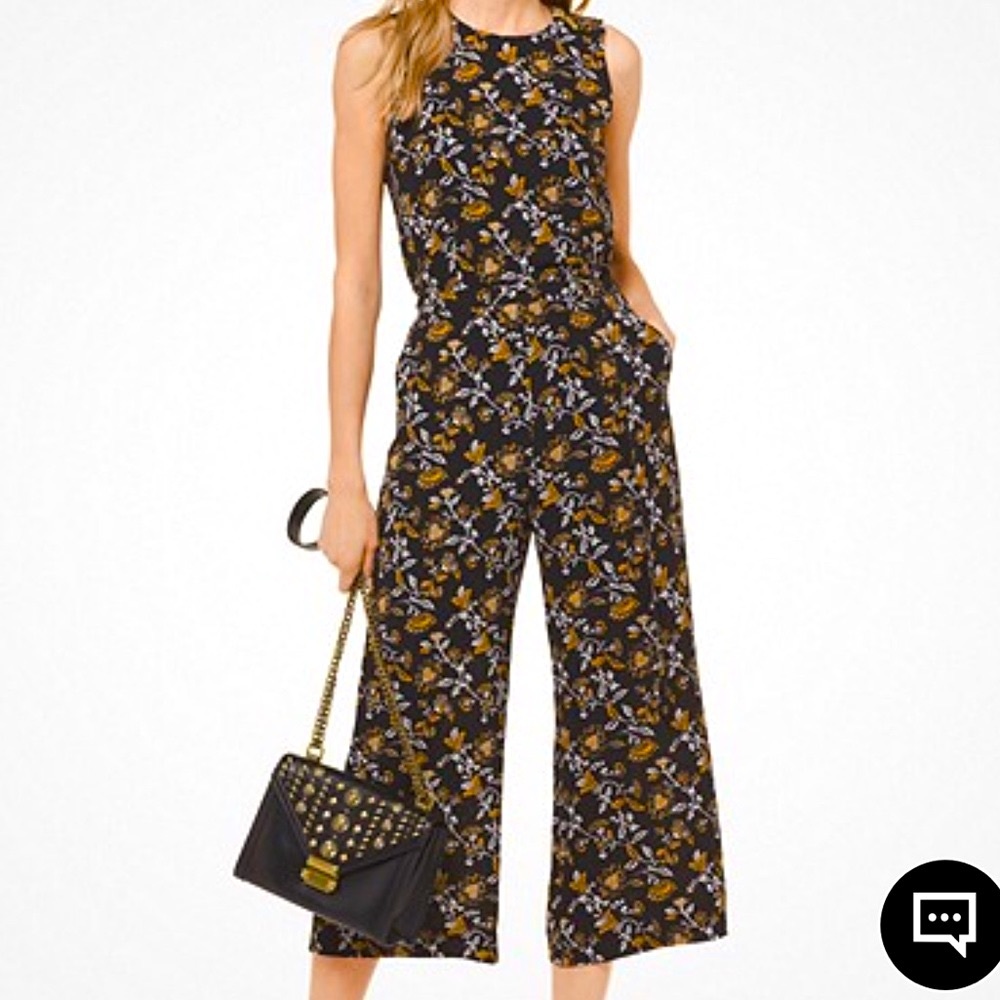 🤎 MICHAEL KORS FLORAL JUMPSUIT